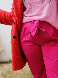 Mums That Slay - How to Wear Winter Brights Like a Mum Colour Blocking Mummy Fashion Blogger