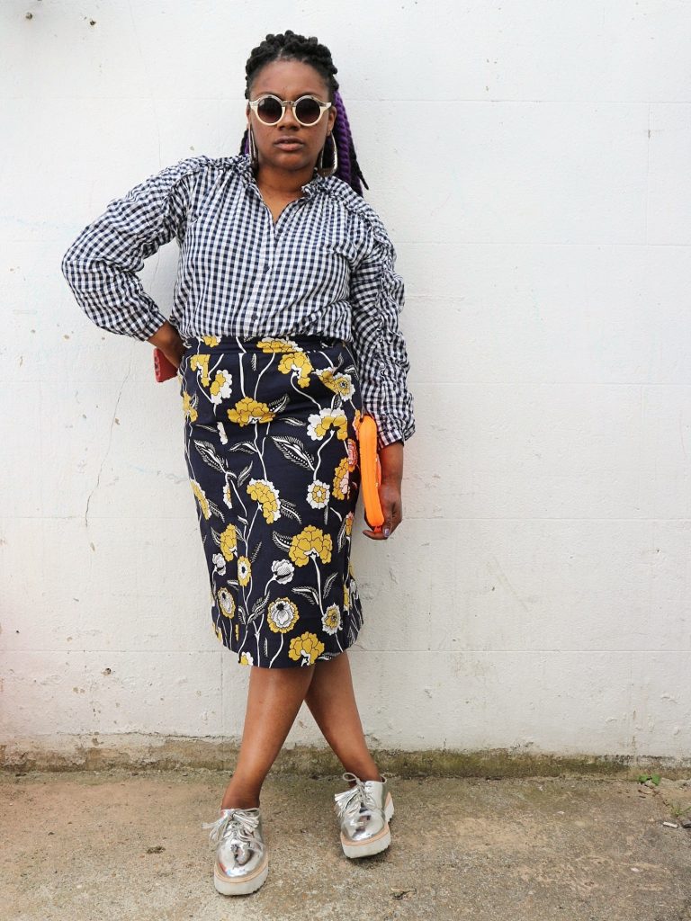 Mums That Slay One printed skirt three ways