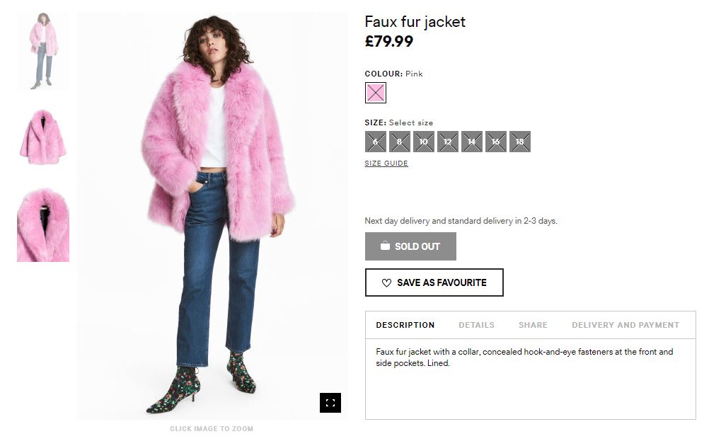 MAMA WANTS A SUPERFLY FAUX FUR COAT H&M pink faux fur coat