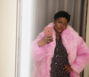 Mums That Slay Black Fashion Blogger MAMA WANTS A SUPERFLY FAUX FUR COAT